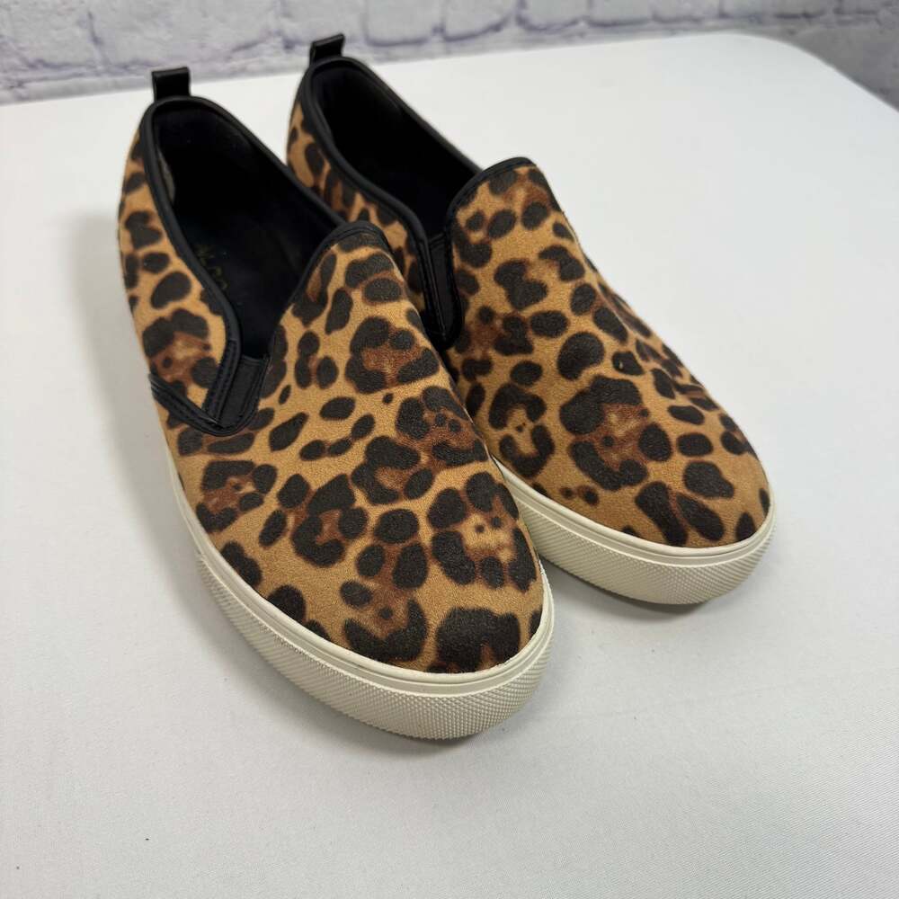 ALDO Leopard Print Slip-On Sneakers